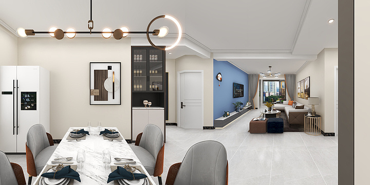 梁曦-桃花源106-装修设计方案