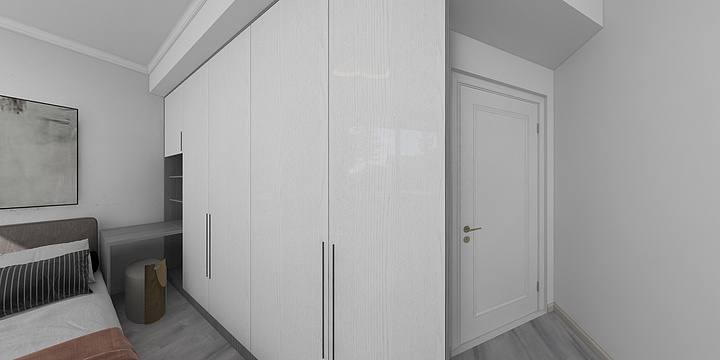 182****7598rPKj-佳翔苑一室一厅效果展示-装修设计方案