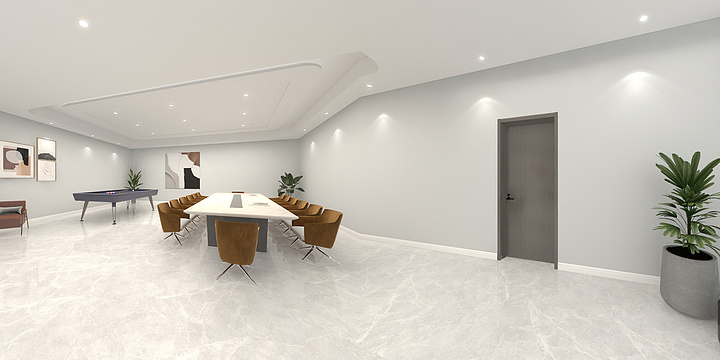 繎設計-戴南自建房一楼-装修设计方案