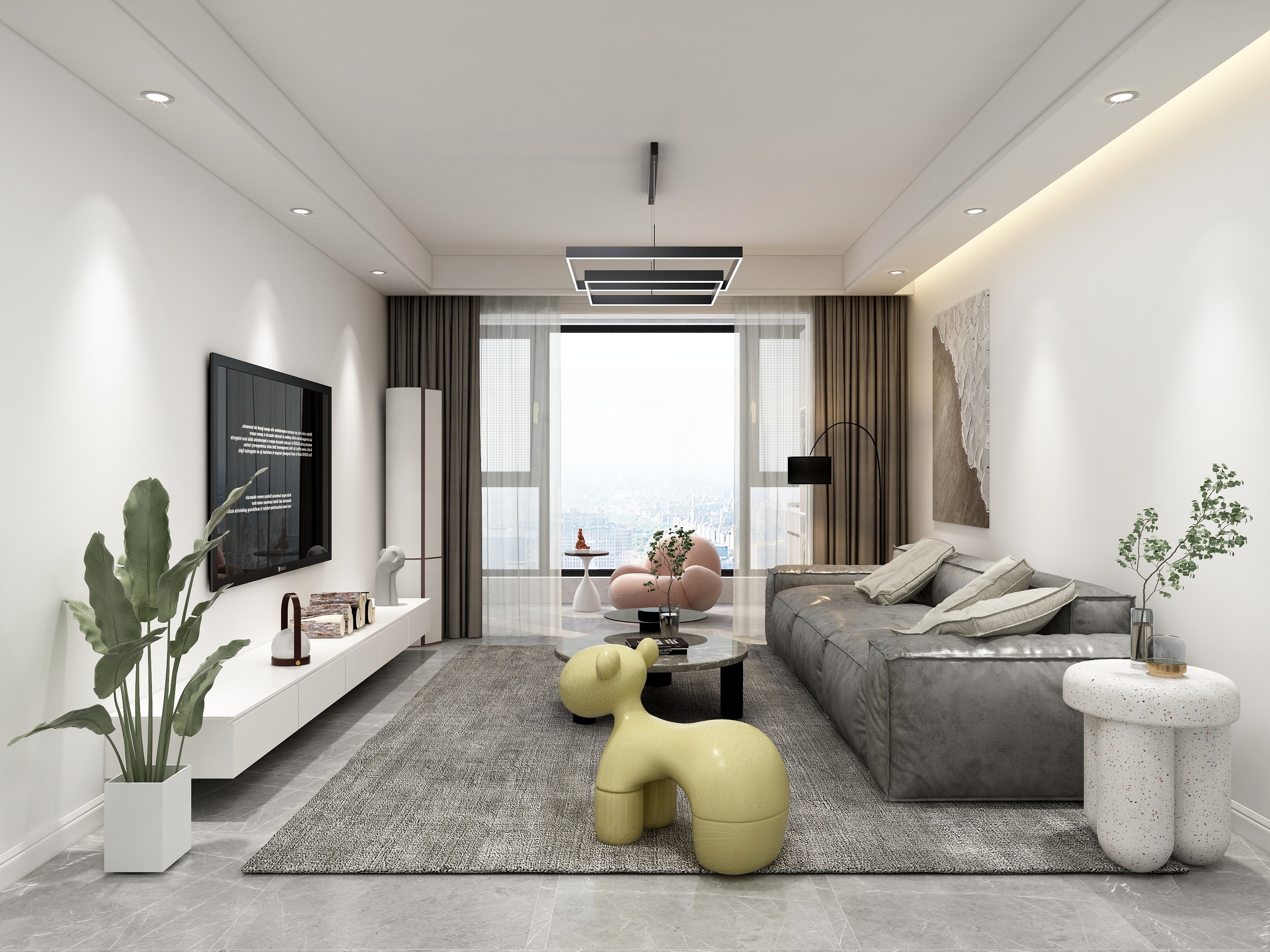 TQ室内设计-滨湖名都142.dwg-装修设计方案