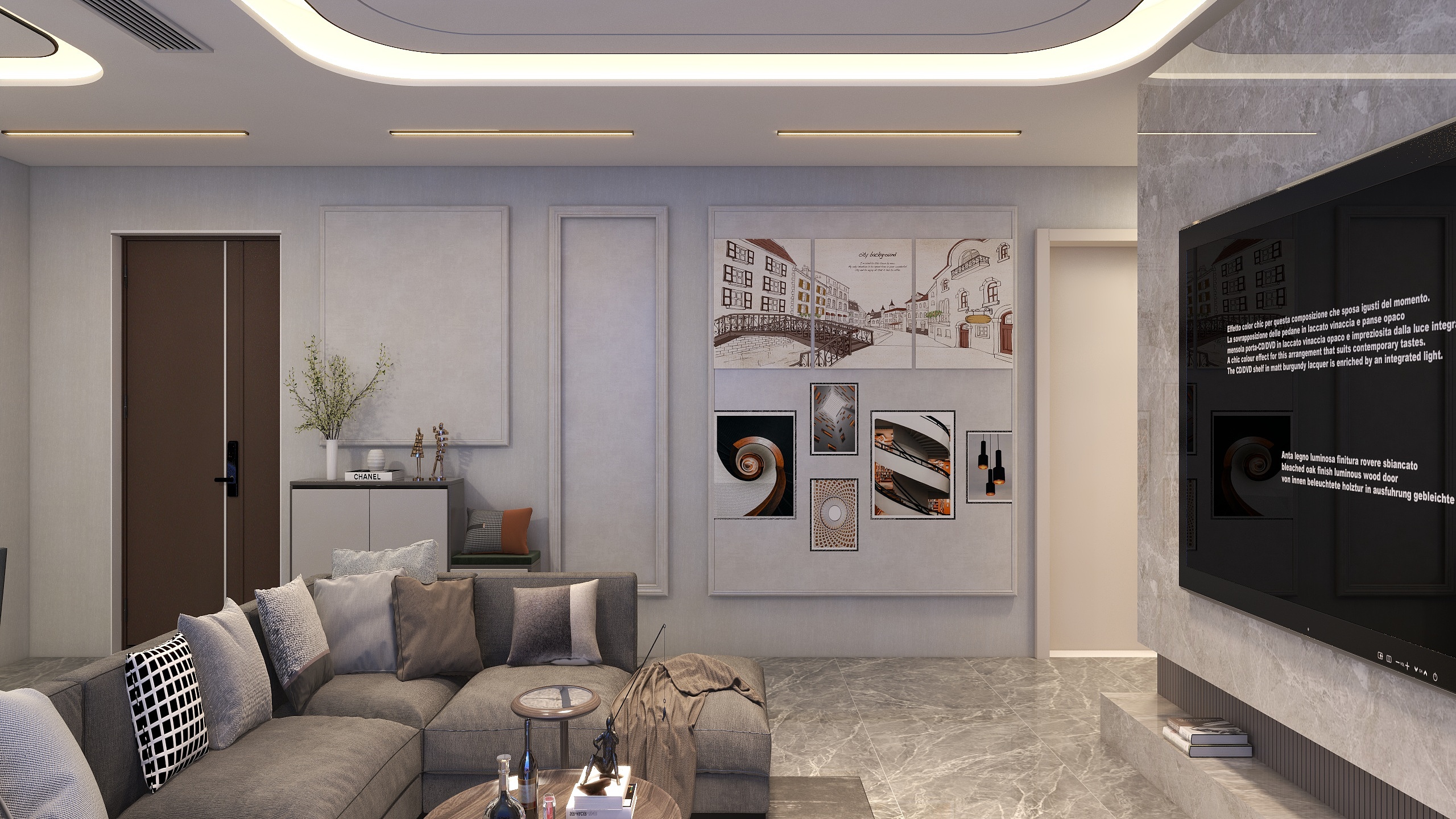 我已经全忘了-瑞和园89.50㎡B户型3室2厅1卫装修效果图