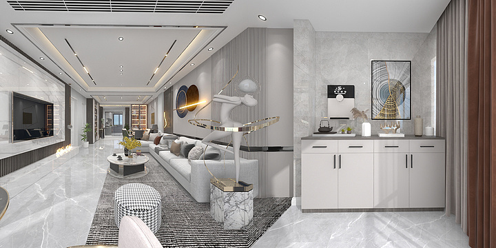 5SJ-佳美钰样板房111-装修设计方案