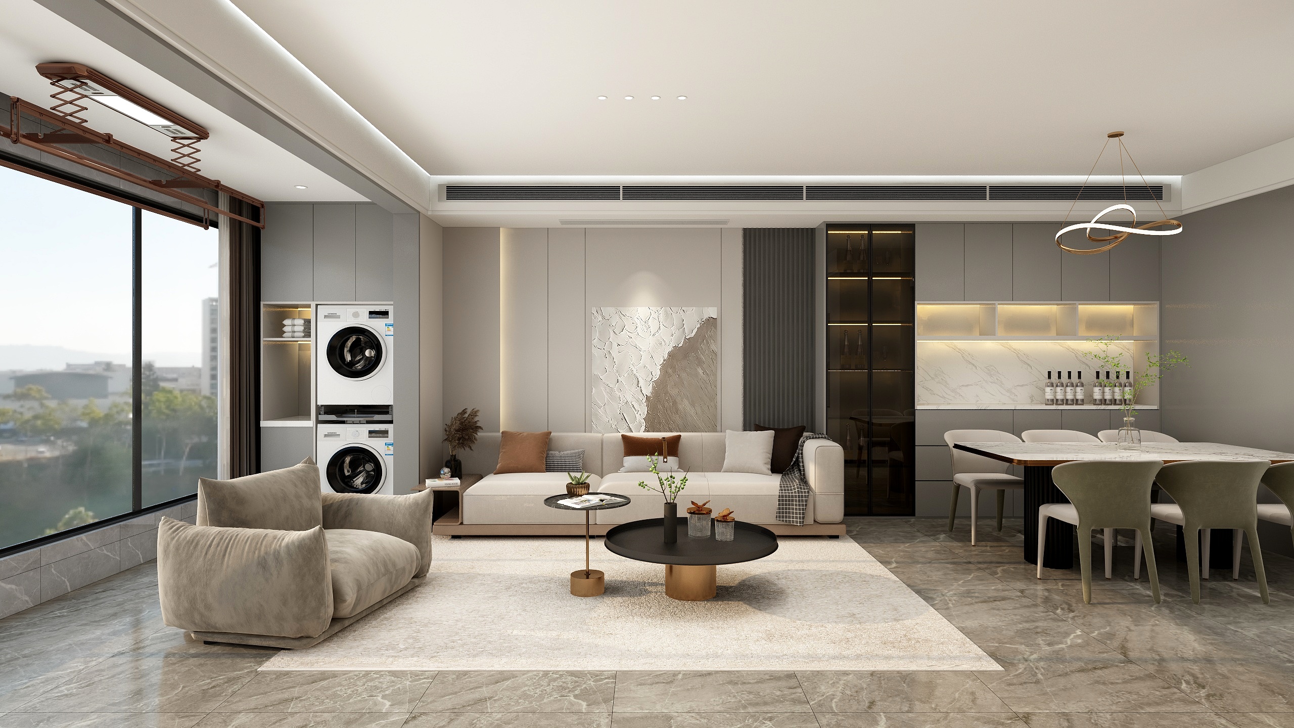 李家明-现代风格-装修设计方案