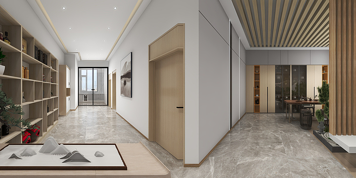 Manques-怡城华府效果图.dwg-装修设计方案