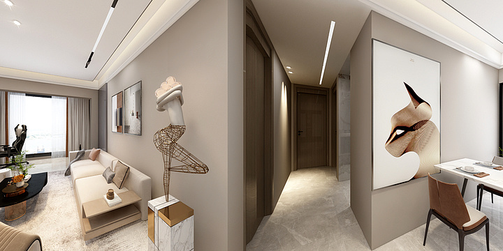 设计师-wfy-公园里方案二-装修设计方案