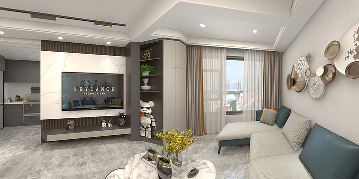 -室内设计师--江南华城.dwg-1-装修设计方案