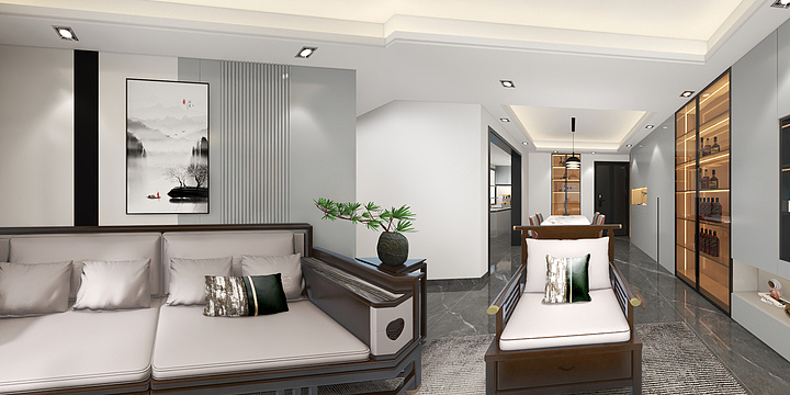 巧嘉全屋定制实木整装赵兵-中天未来方舟-装修设计方案