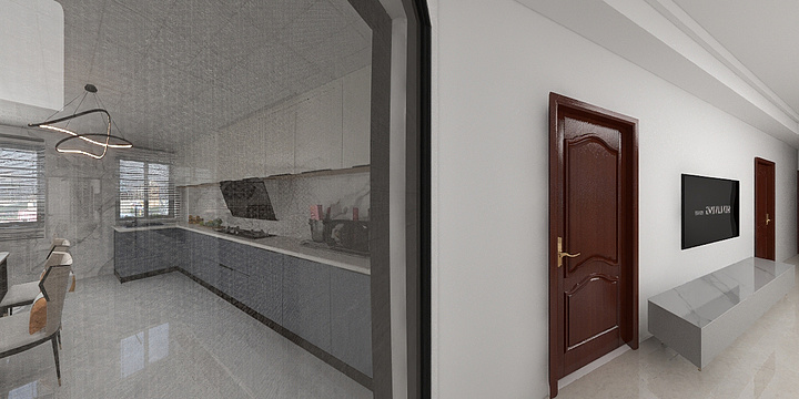 酷酷的小许-瑞和园89.50㎡B户型3室2厅1卫-装修设计方案