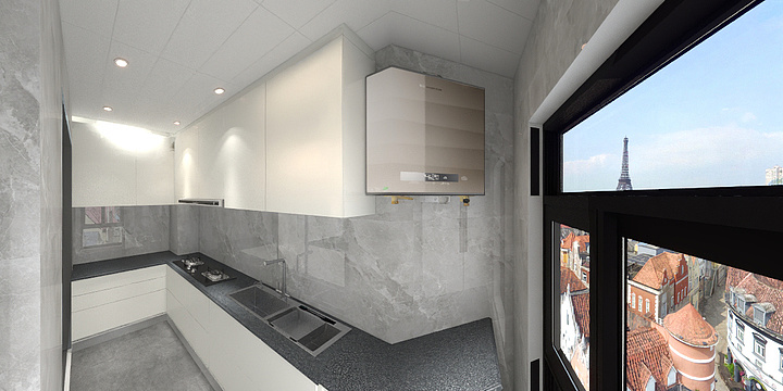 辣子鸡丁.-公园华府户型图-装修设计方案