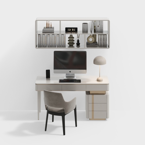 Luxury Desk & Chair Sets,Desk Sets,gray