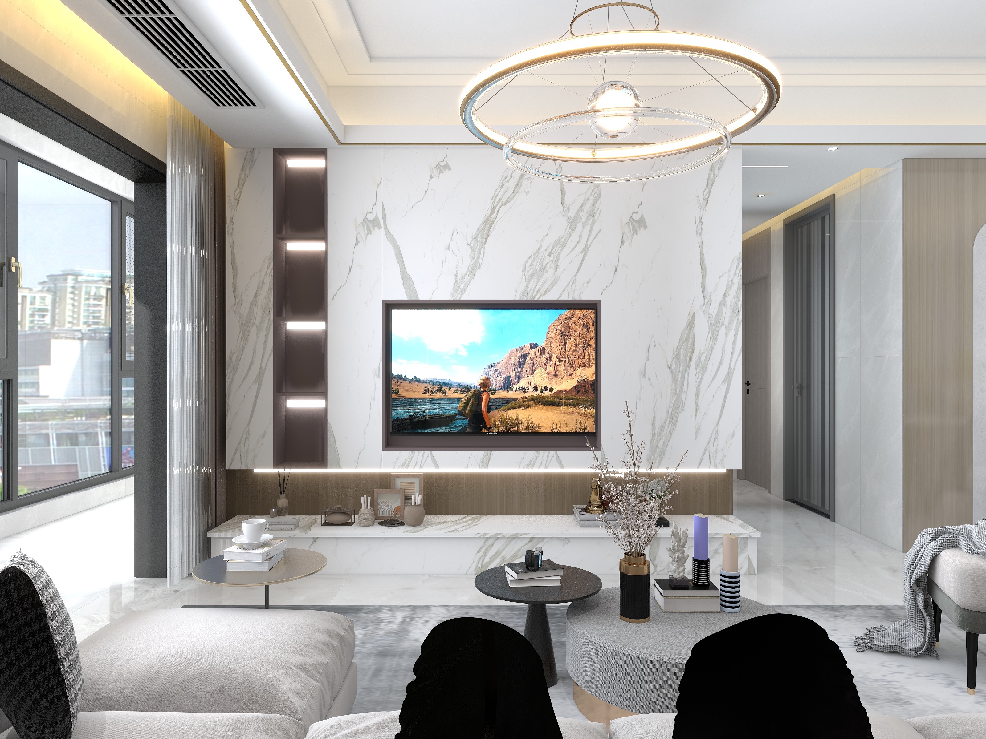 董工D-保利时代-轻奢-装修设计方案