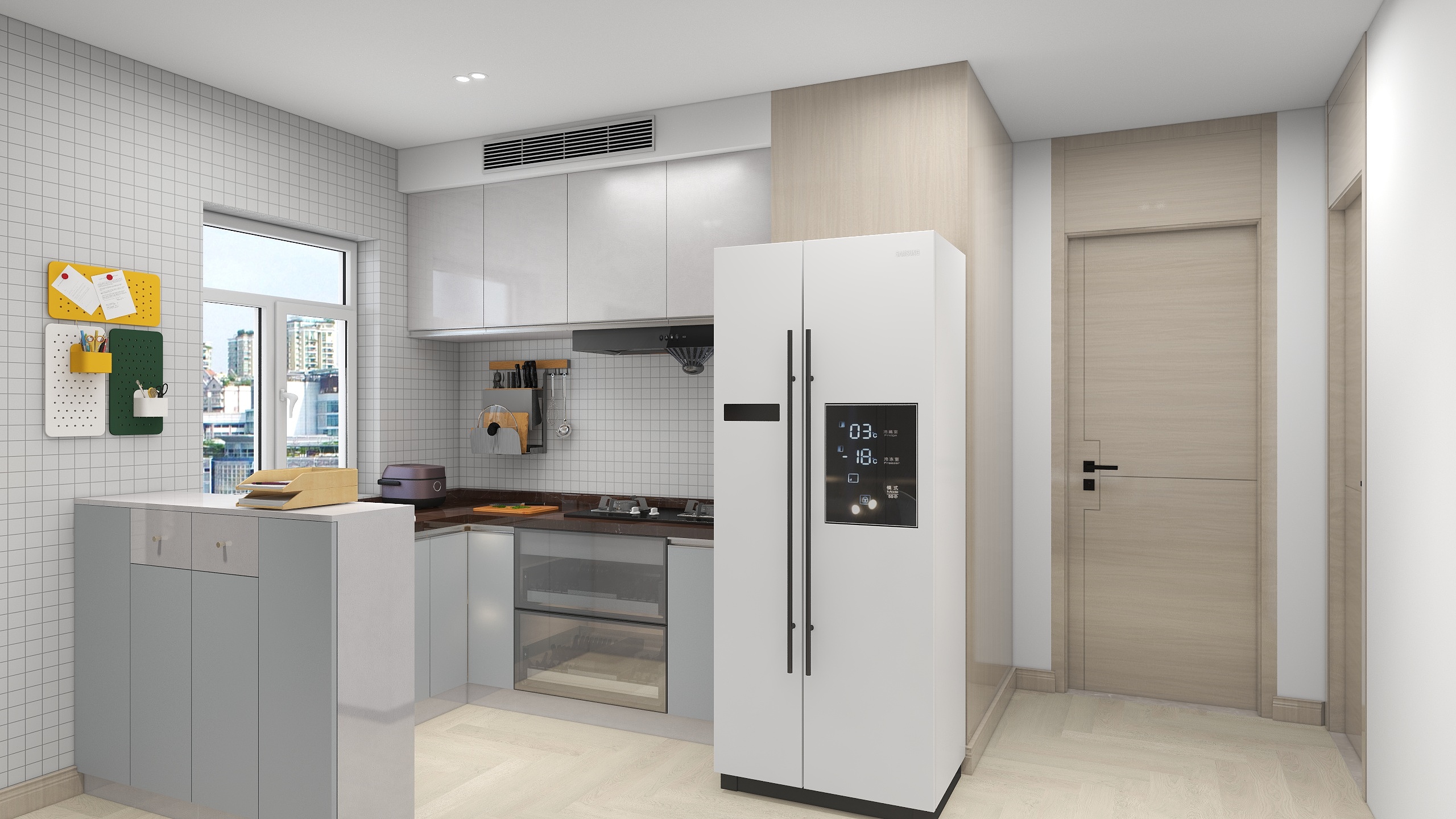 武汉克米装饰-清新原木风-装修设计方案