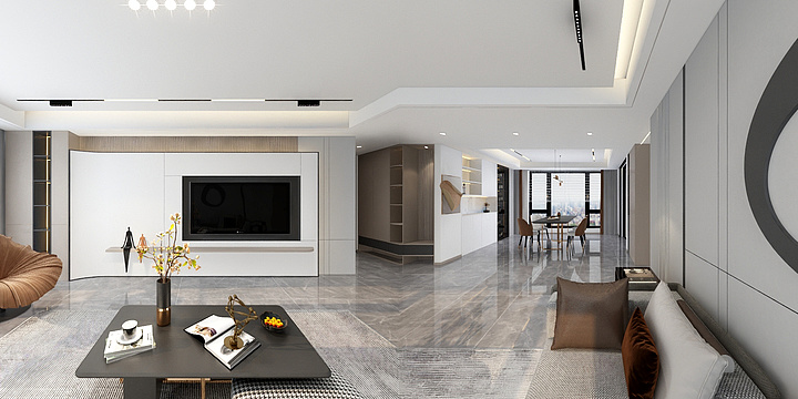 席先-席先春-客餐厅-装修设计方案