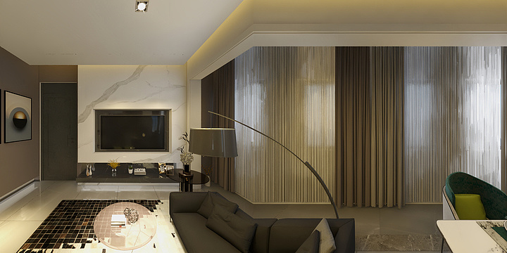 CBMSHEJ-瑞和园89.50㎡B户型3室2厅1卫-装修设计方案