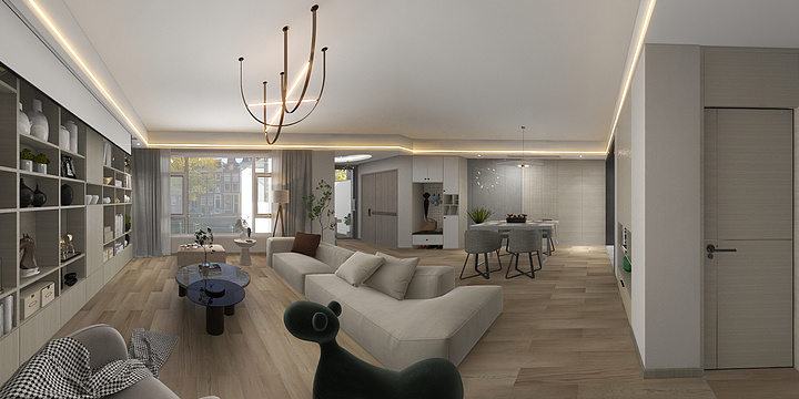 梵克空间设计-水岸星城 B区 万府.dwg-装修设计方案