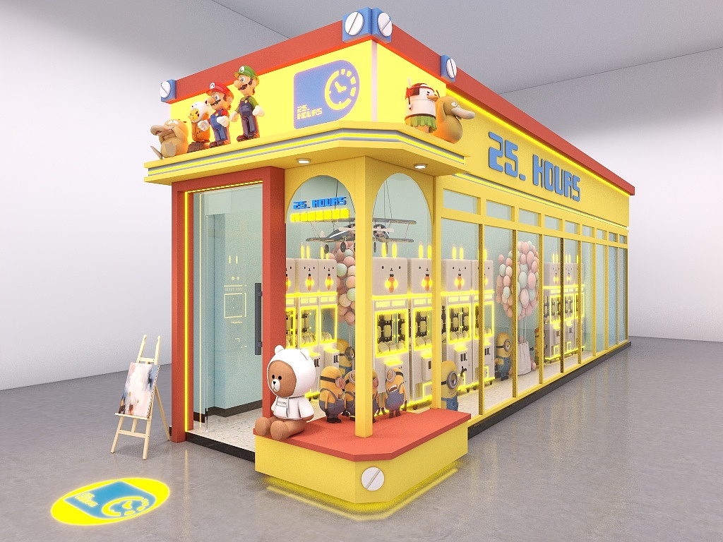 DesigeCustomKaho-25小时娃娃店-装修设计方案