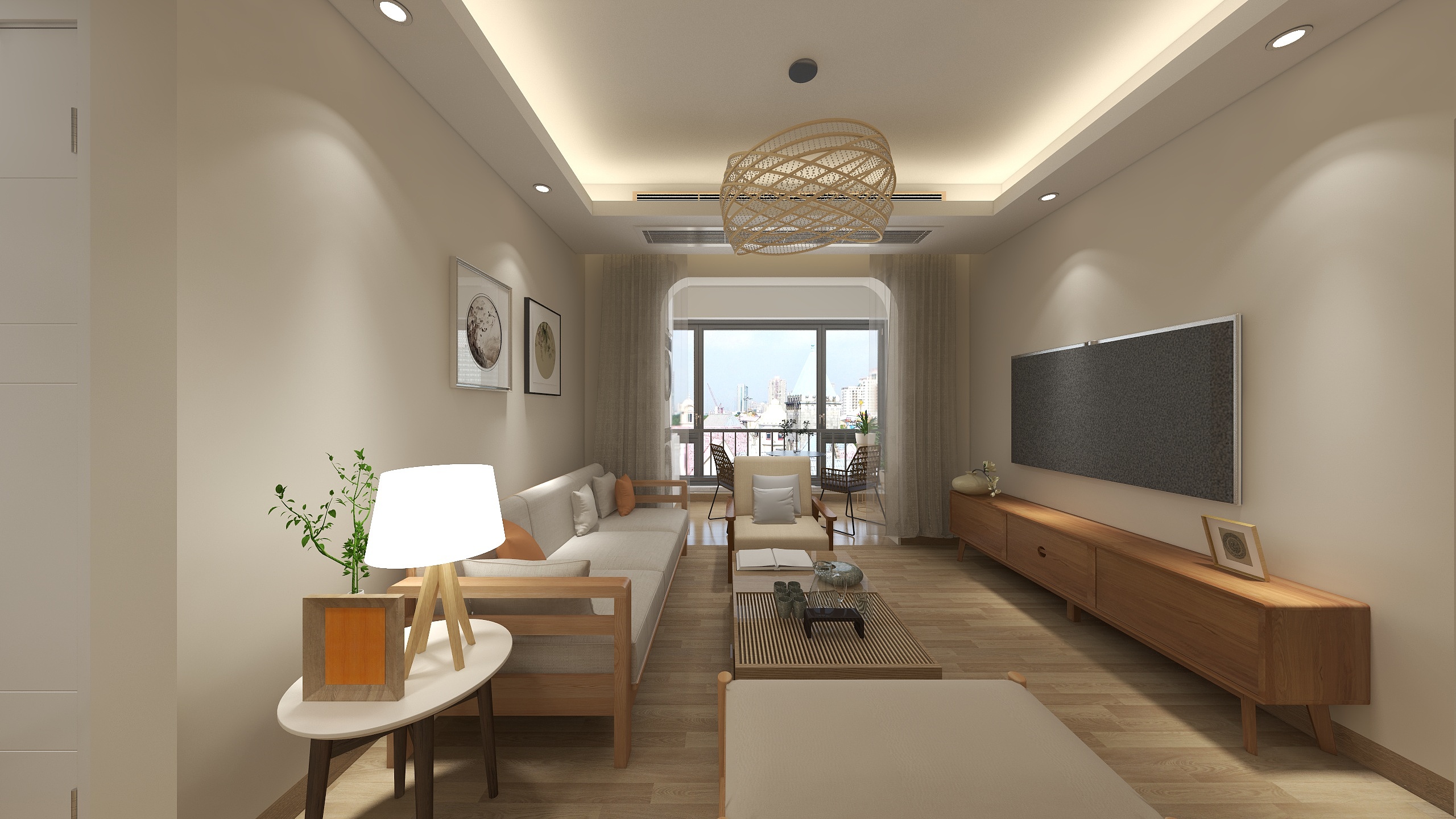 云2020-龙湾天悦日式风格装修效果图