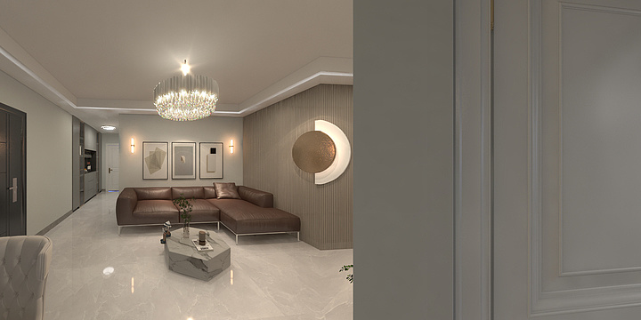 瘾娘-半山雅阁9号楼轻奢-装修设计方案