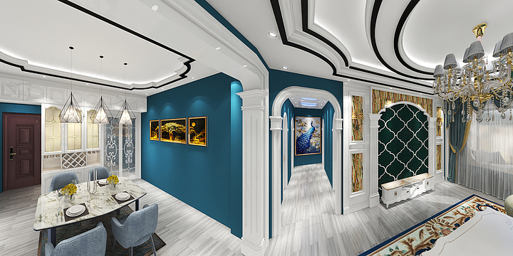 光厅-美林花园二期1号楼1单元302-装修设计方案