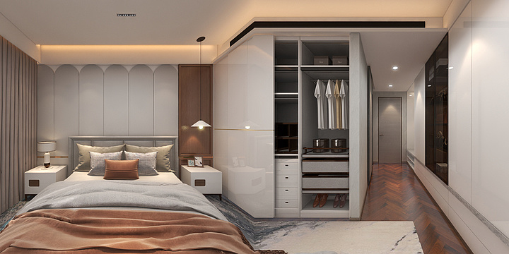 榫卯设计-书香河畔-装修设计方案