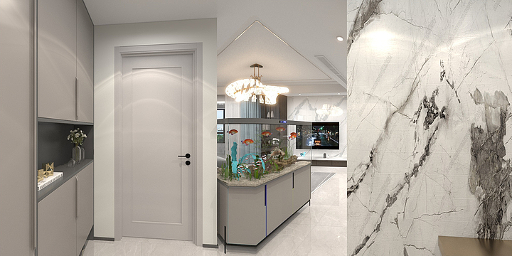 Yuyngrr-名冠装饰  合肥雅郡110一卫-装修设计方案