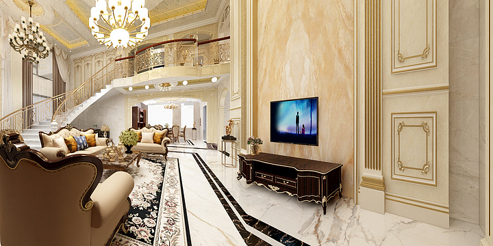 设计师辣椒-玉皇庙赵府别墅-新-装修设计方案