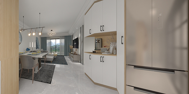 家装设计陆-锦州1#2单元1103-装修设计方案