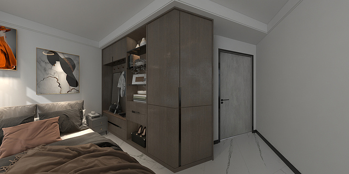 吉林省艺森建筑装饰工程有限公司-南苑绿洲小区B2栋-装修设计方案