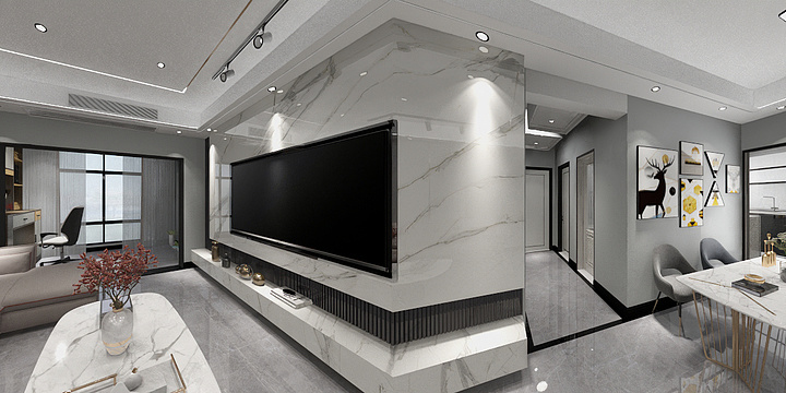 赎罪与你-现代装饰.dwg-装修设计方案