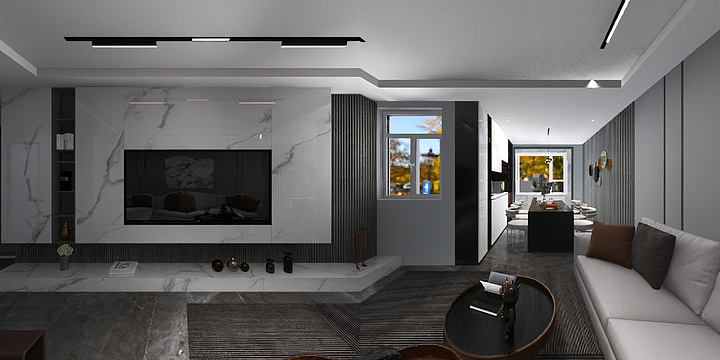 沐阳仁君-和润8号楼1单元边户-装修设计方案