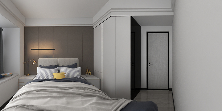 十三公里-德信海德公园83.00㎡A2’3室2厅1卫1厨-装修设计方案