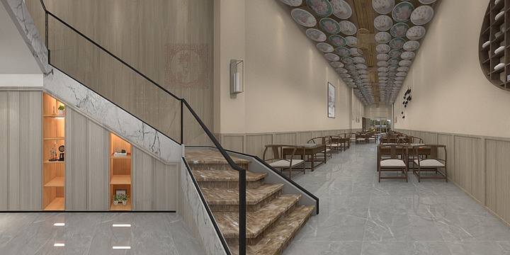 甄姬吧难-览山金街罐罐茶店-装修设计方案