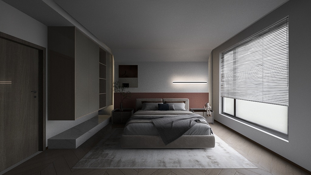 JANSHENGDESIGNE-卧室-装修设计方案