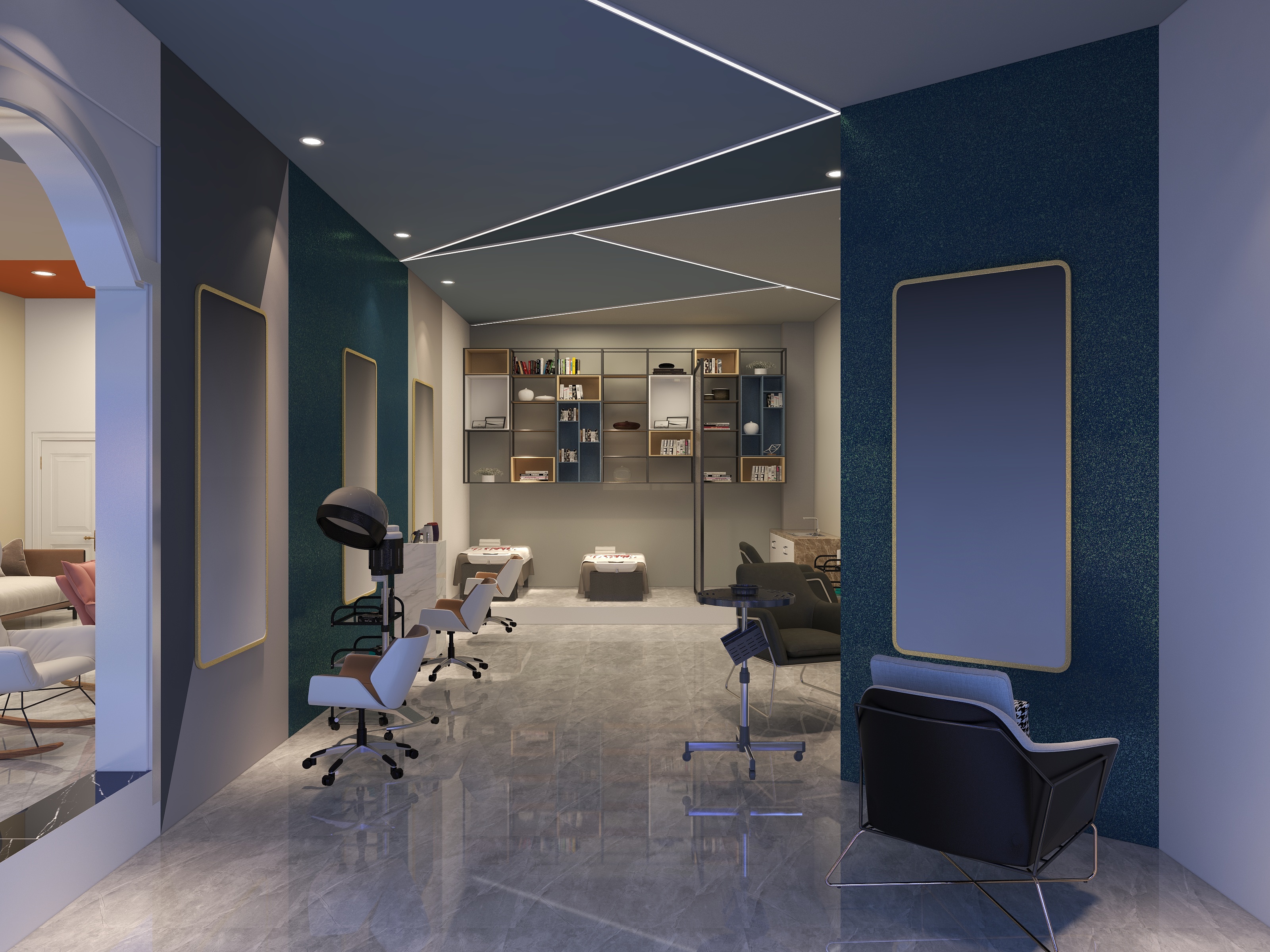 博祎设计-外滩理发店.dwg-装修设计方案