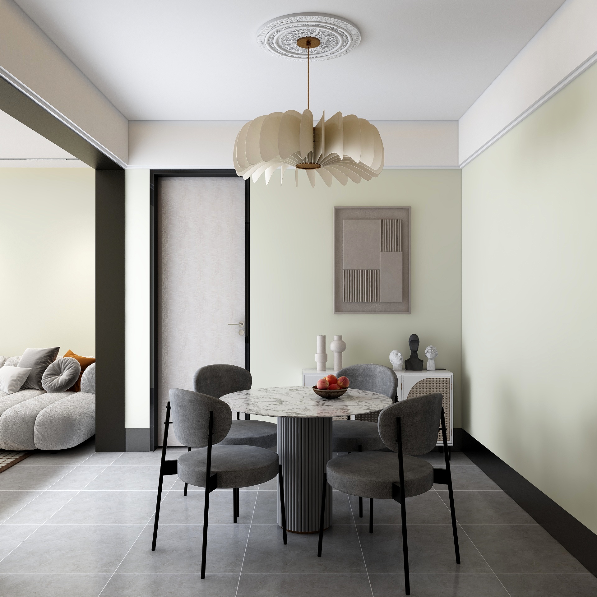 an糕糕-小两室轻复古设计-装修设计方案