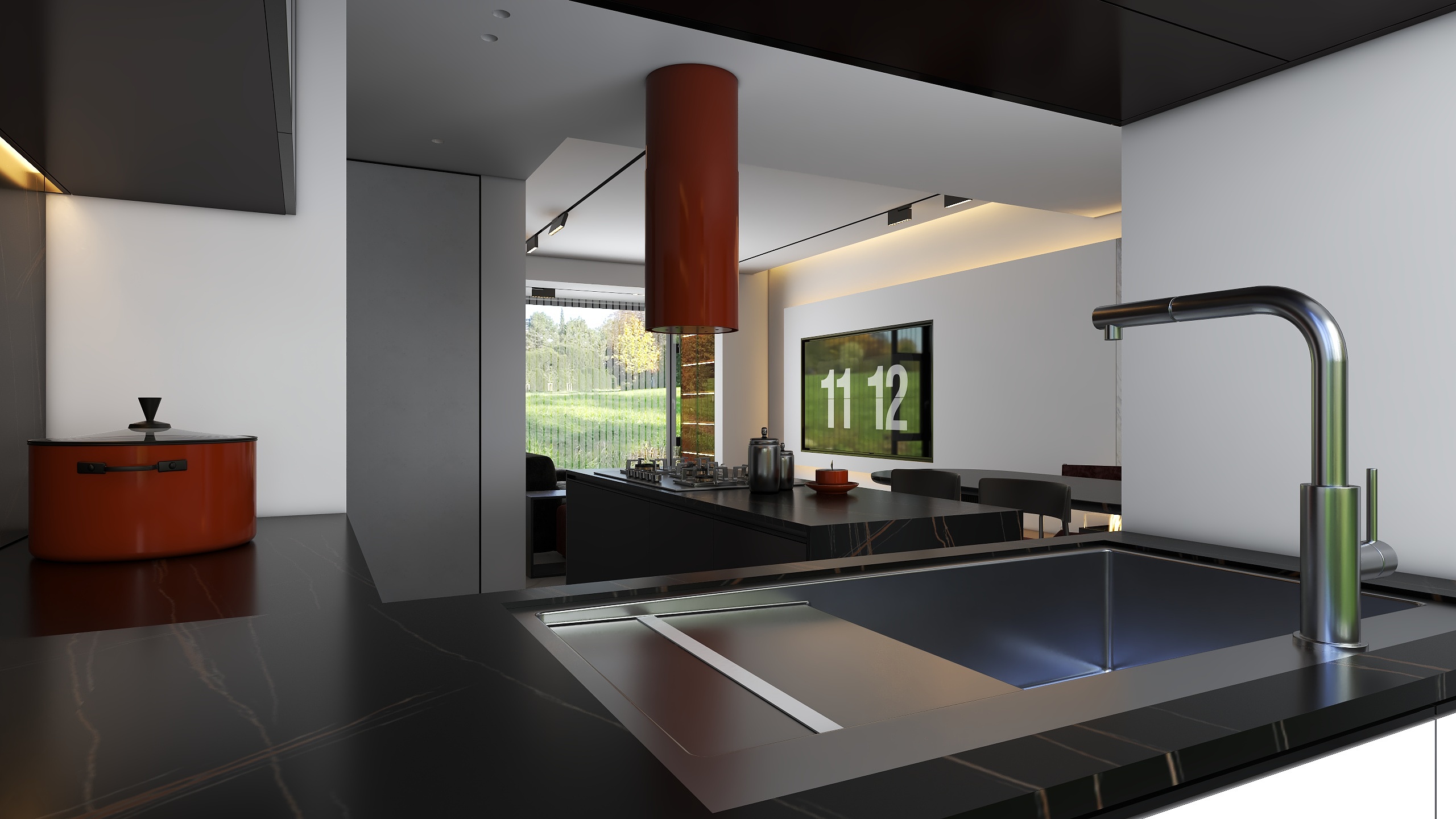 阿宝设计视觉表现-极简设计-装修设计方案