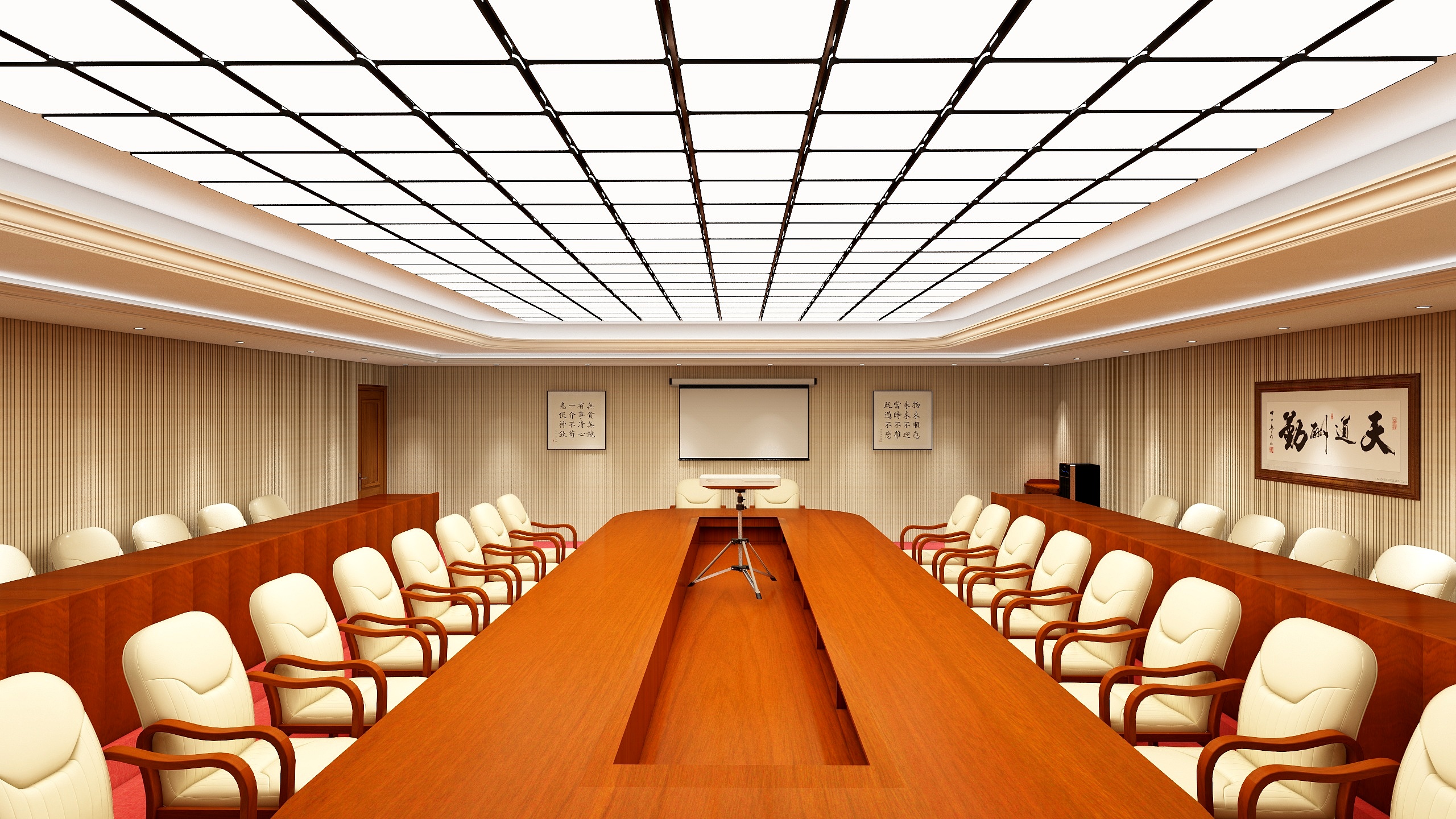 您的梦想在此已匹配到同款设计-富域城会议室-装修设计方案