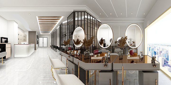 张尹868-美发店高级定制-装修设计方案