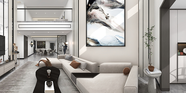 暗烬-wish-悦城梧桐上蒋总复式楼-装修设计方案