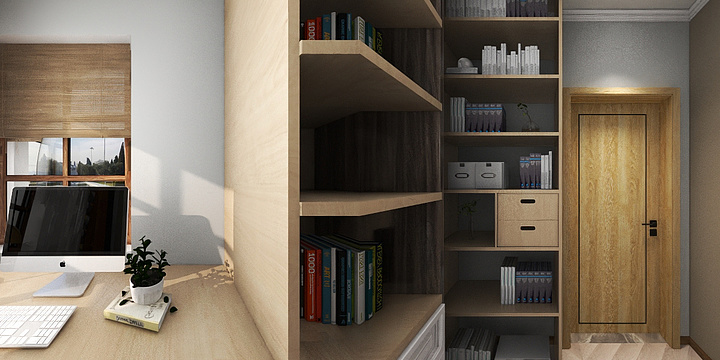 灰qmh-德信海德公园83.00㎡A2’3室2厅1卫1厨-装修设计方案