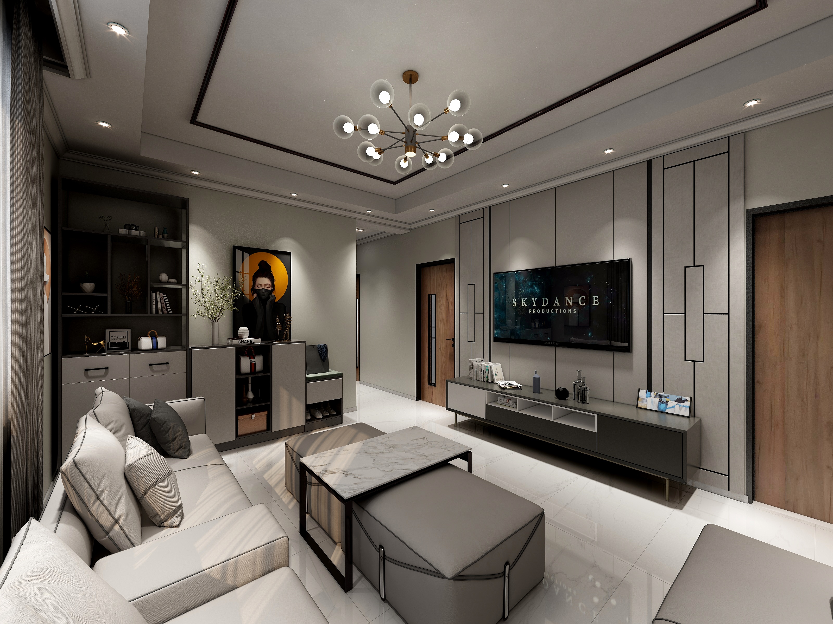 白秀清-昆明鑫都韵城-装修设计方案