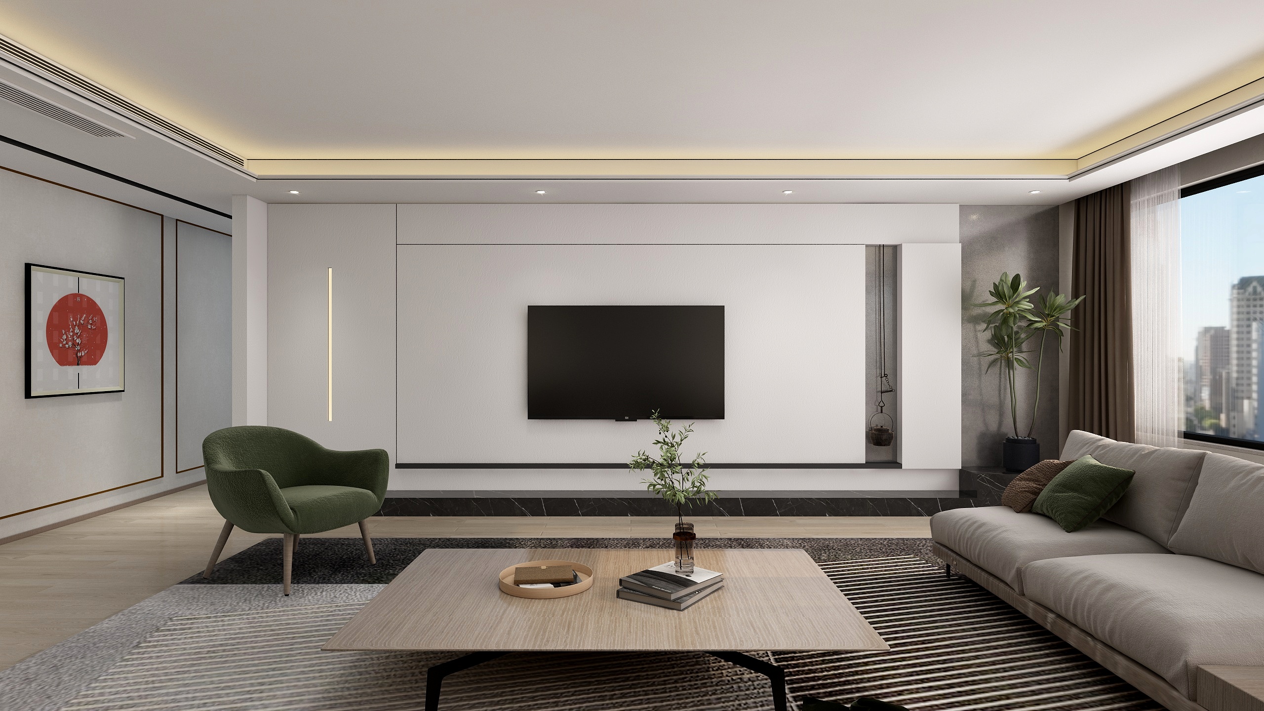 胡向前-新中式-装修设计方案