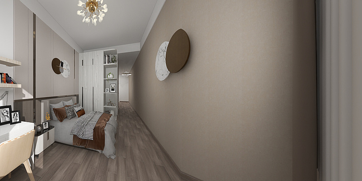 张卿Quinn-昆山智慧城二期4号楼朝南户型-装修设计方案