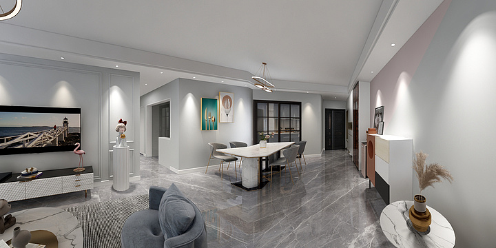 扑扑设计-绿洲国际金座13-1804易哥-装修设计方案