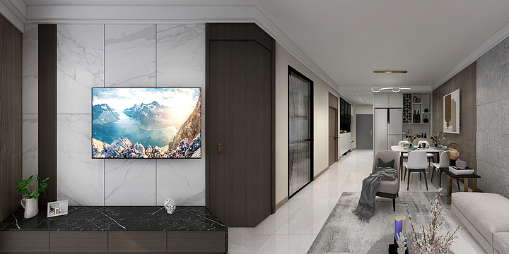 Designerwangjian-富力城-装修设计方案