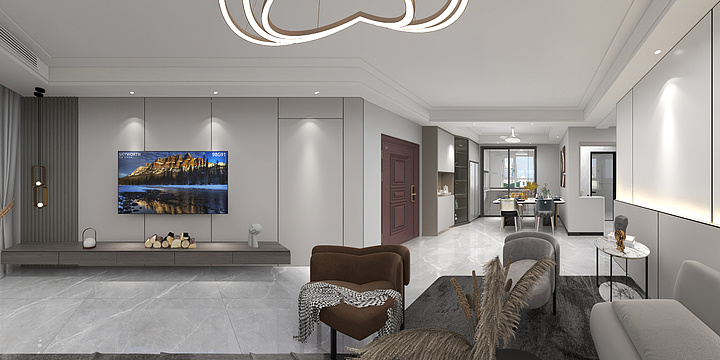 阿妍丨设计-玉景园138平方案4-装修设计方案