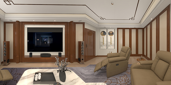 设计0.11-游总，三楼.dwg-装修设计方案