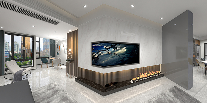 李玮13310297545-世纪滨江洋房301-装修设计方案