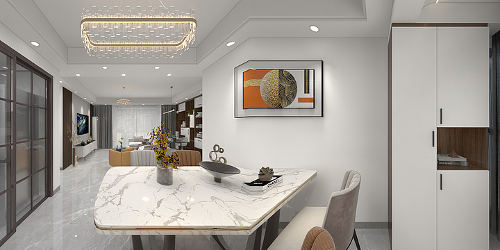 言鼎装饰韩-胡斌壹号院-装修设计方案