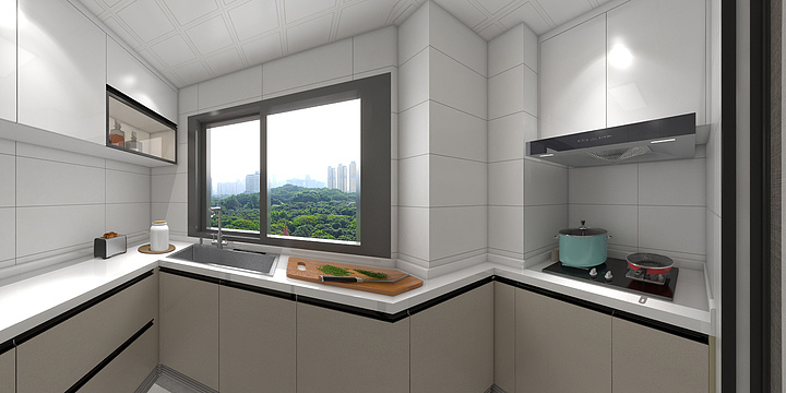 爱尚橱柜衣柜-梧桐郡-装修设计方案